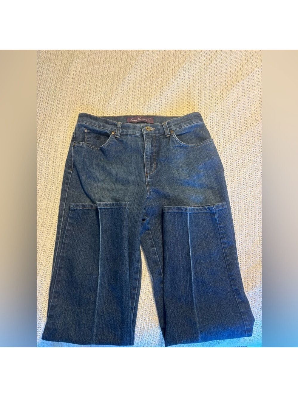 Gloria Vanderbilt Amanda Jeans 5 Pocket Straight Leg Women’s Sz 8